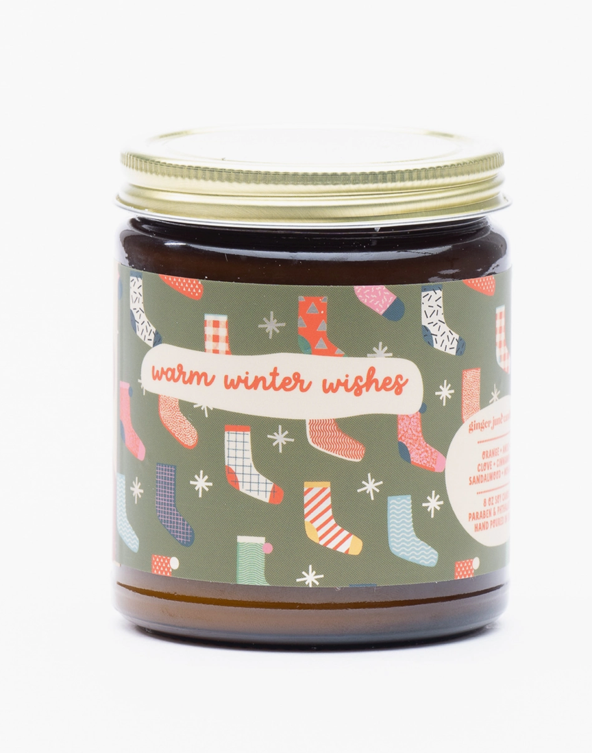 Warm Winter Wishes Candle - Clothe Boutique