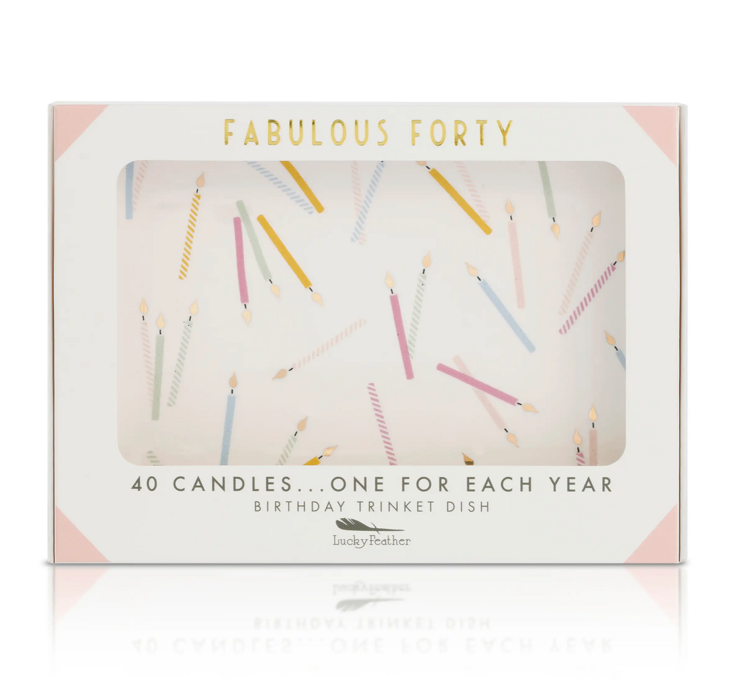 Milestone Birthday Dish - 40 - Clothe Boutique