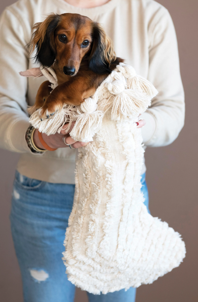 Boho Tassel Stocking