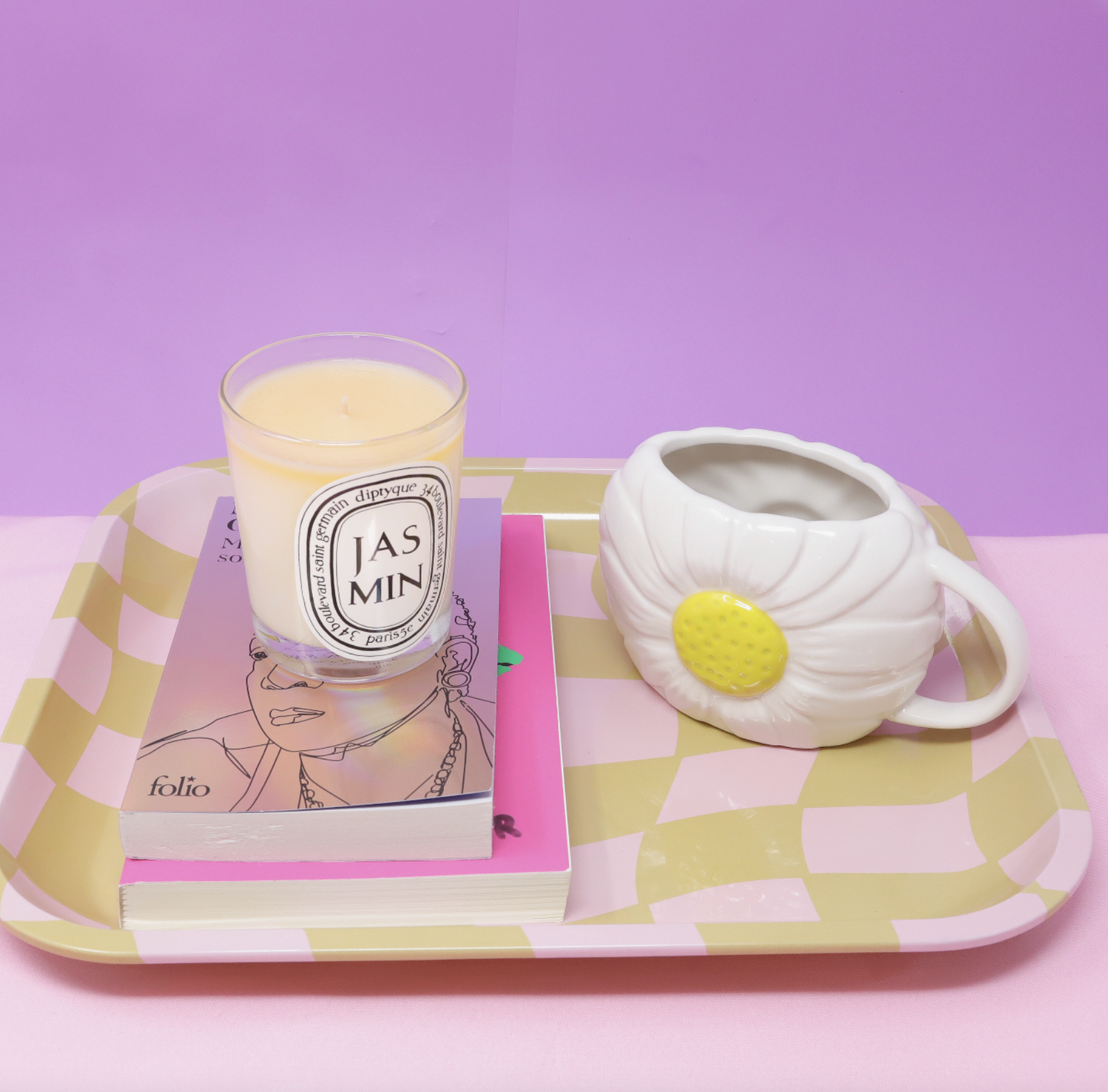 Checkered Trinket Tray - Clothe Boutique