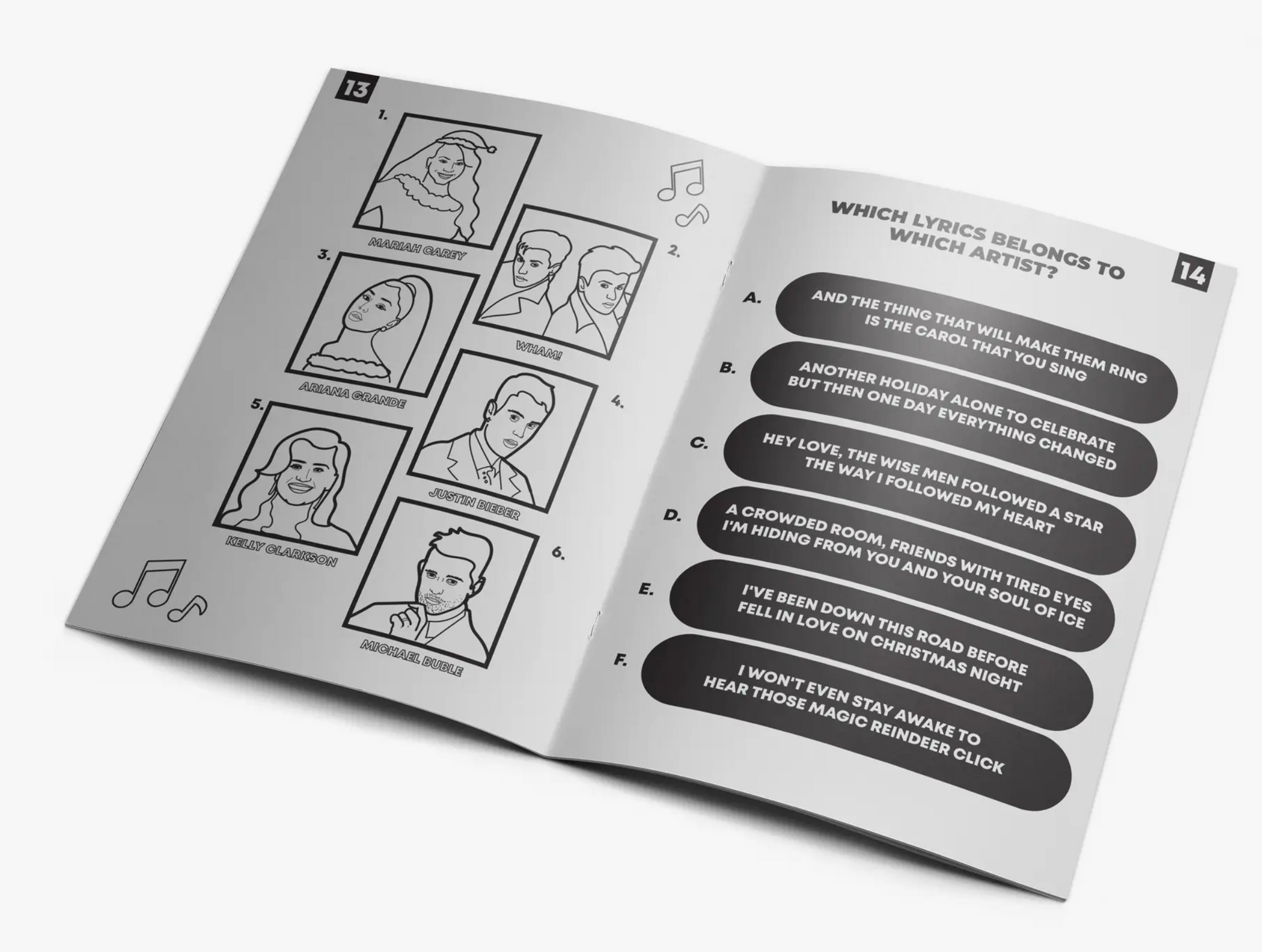 Christmas Activity Book - Clothe Boutique