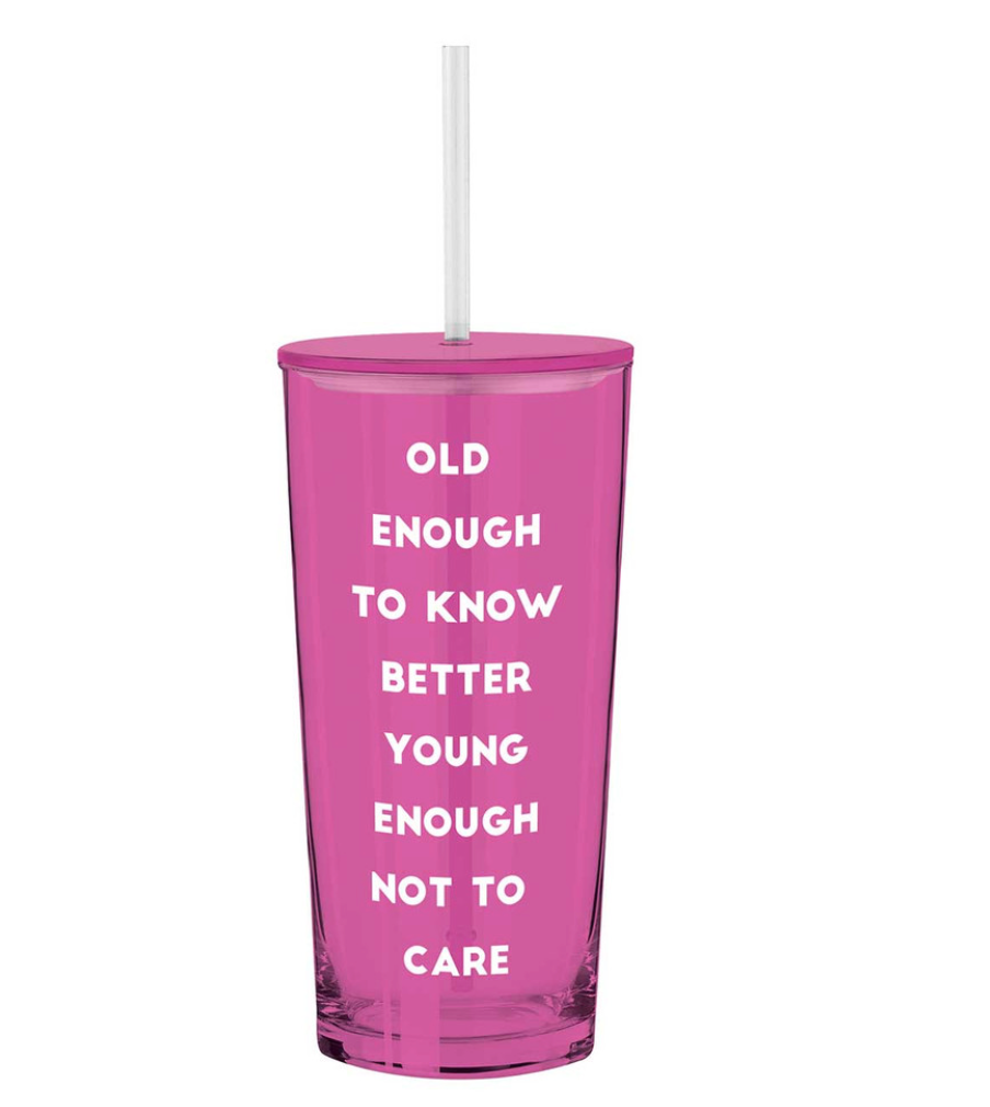 Old Enough Glass Tumbler - Clothe Boutique