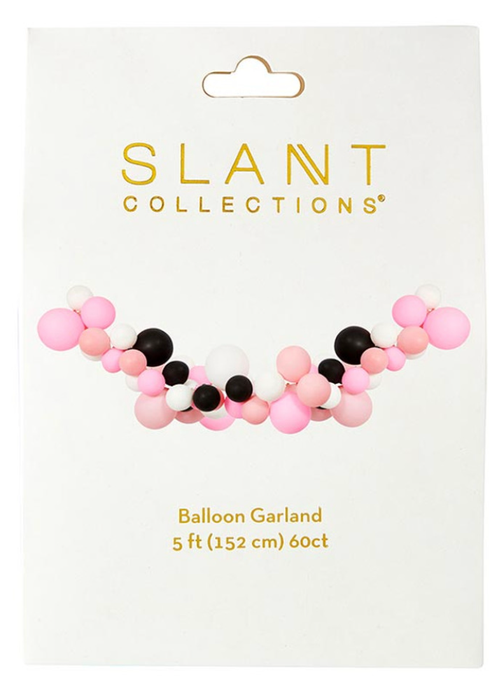 Balloon Arch - Black,Pink, & White - Clothe Boutique