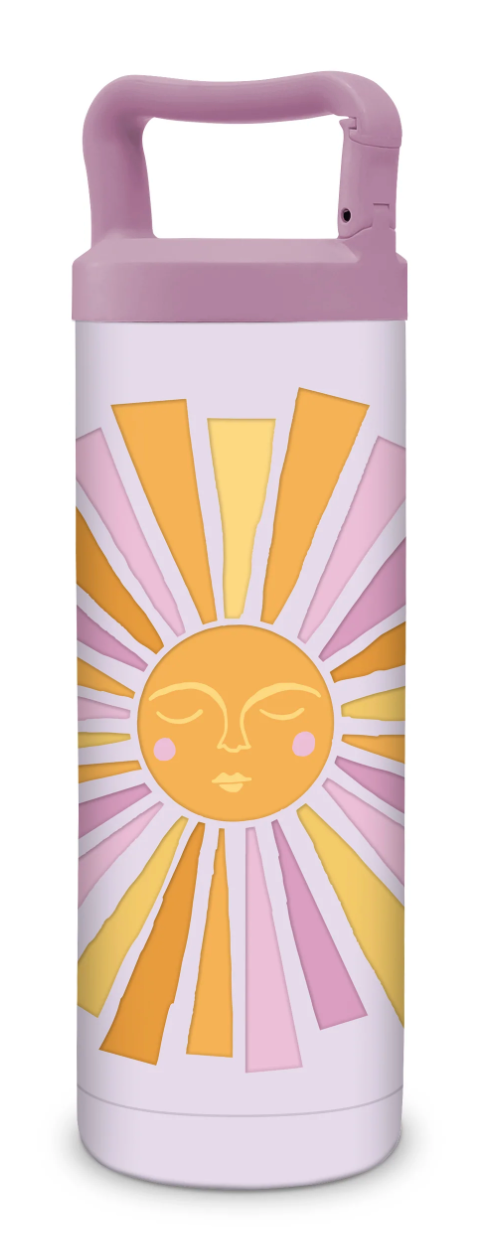 Shine Together Snap-Hook Water Bottle - Clothe Boutique