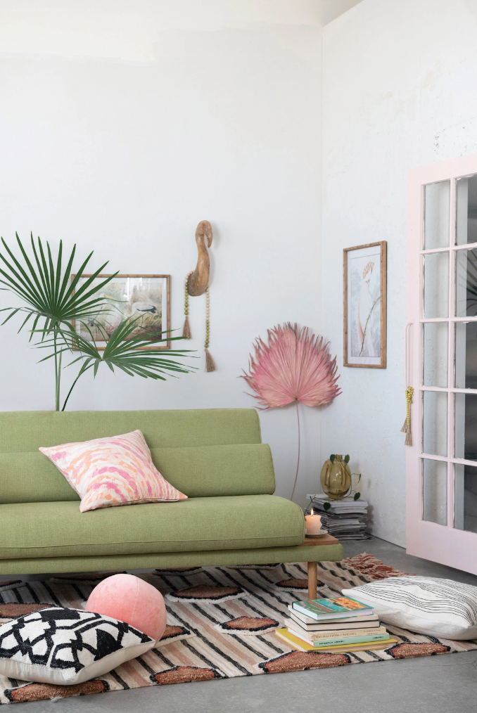Raspberry Anahaw Dried Palm - Clothe Boutique