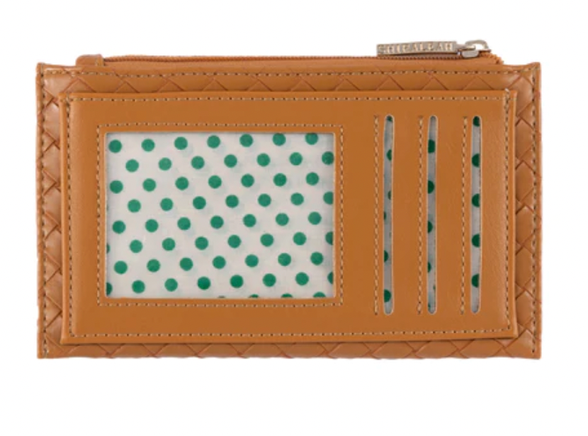 Frankie Card Case Saddle - Clothe Boutique
