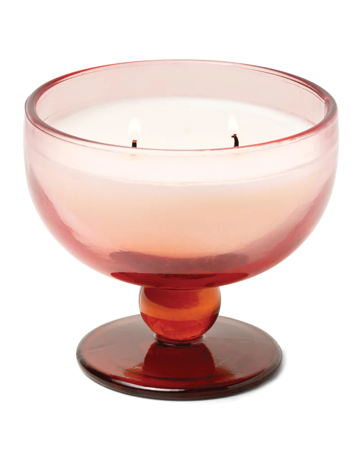 Aura Tinted Goblet Candle - Rose - Clothe Boutique