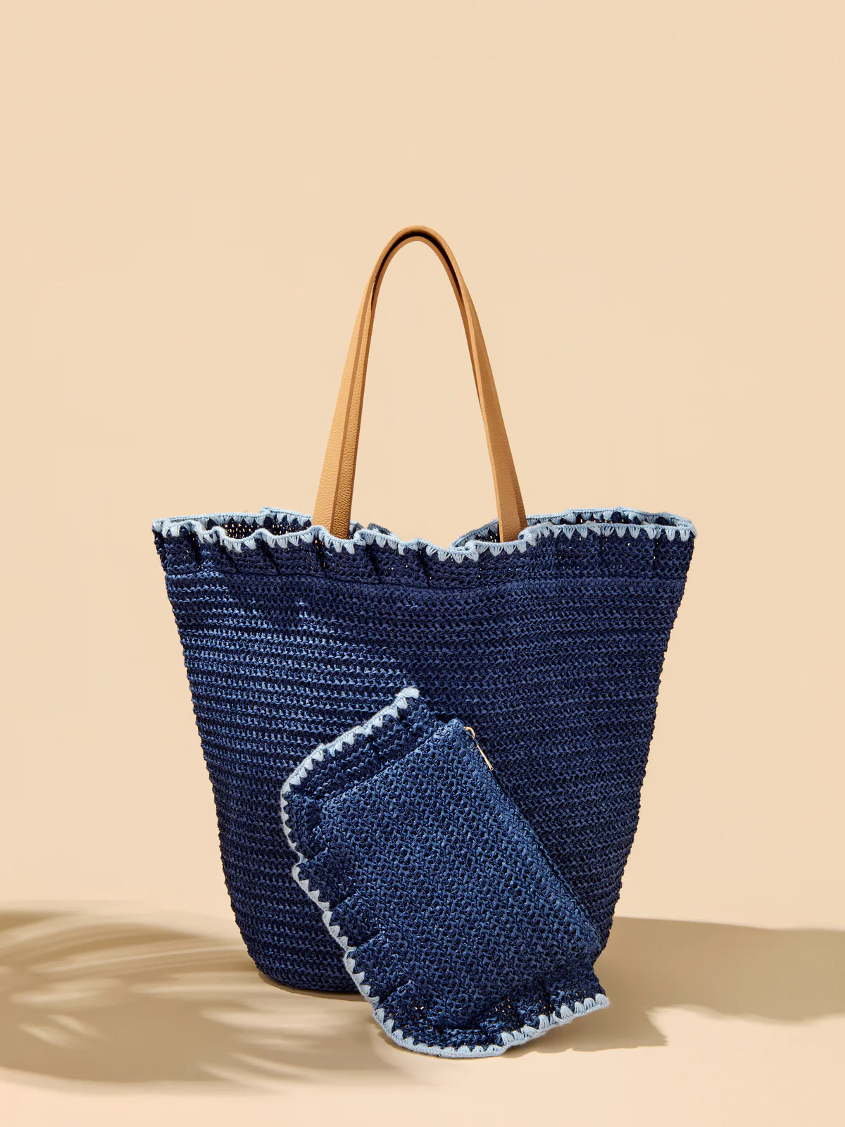 Arabella Tote Navy - Clothe Boutique