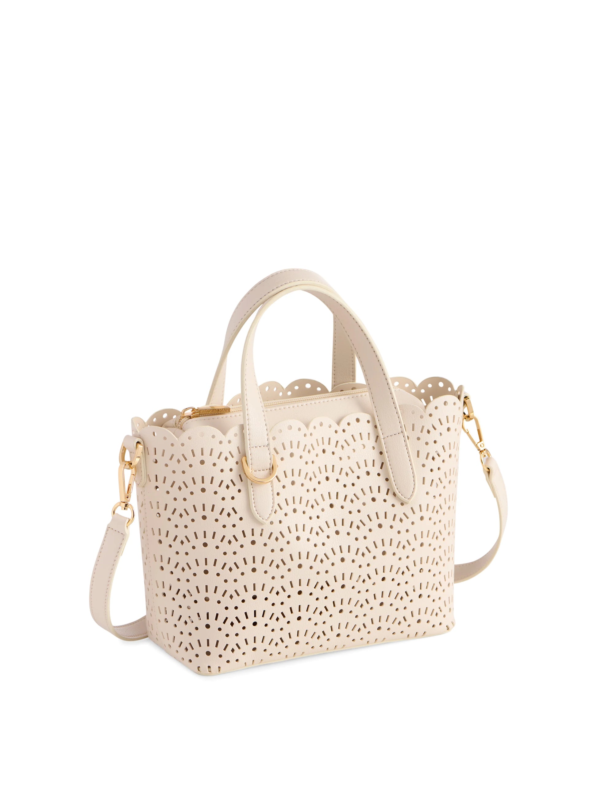 Lola Mini Tote Ivory - Clothe Boutique