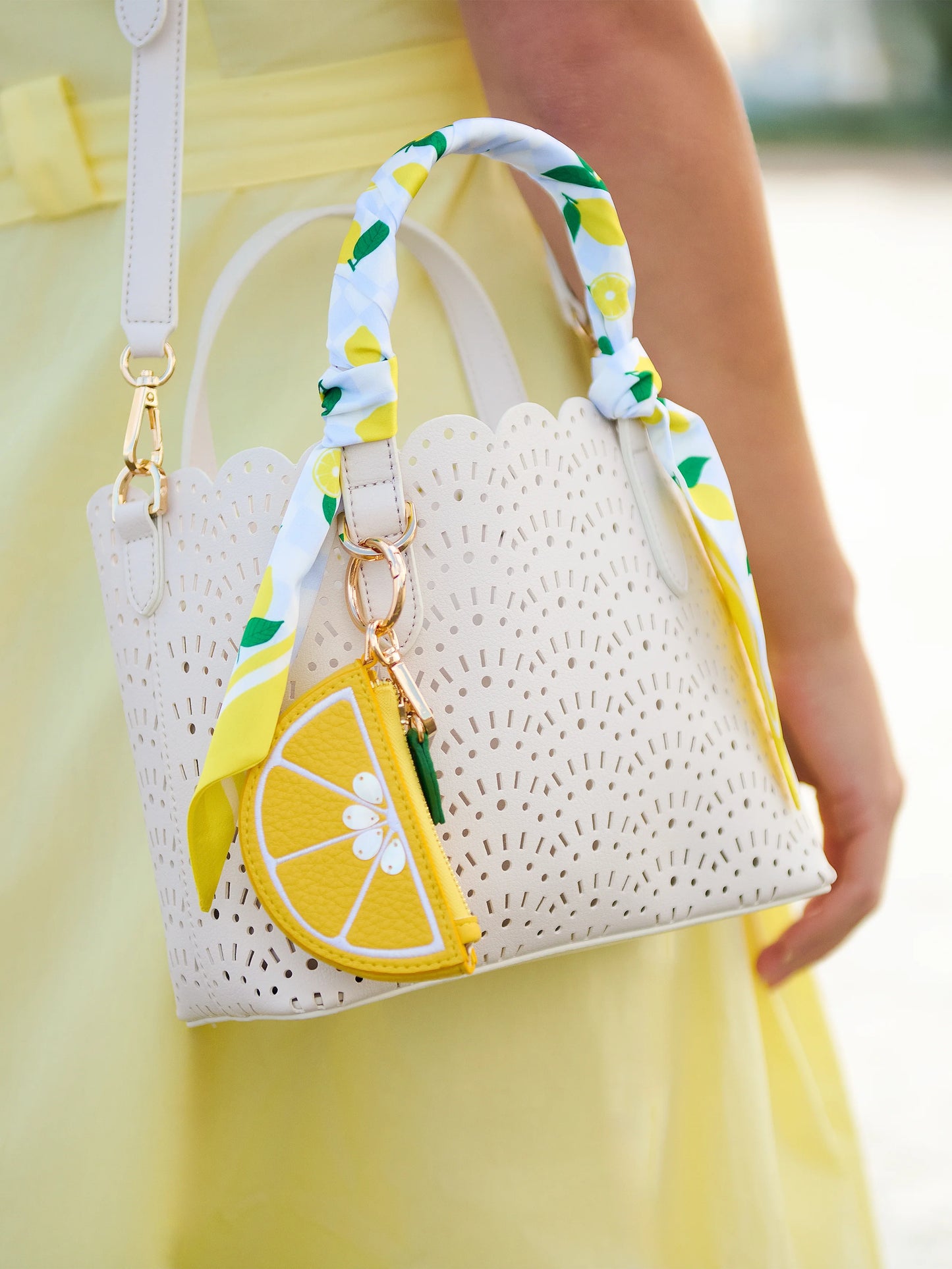 Lola Mini Tote Ivory - Clothe Boutique