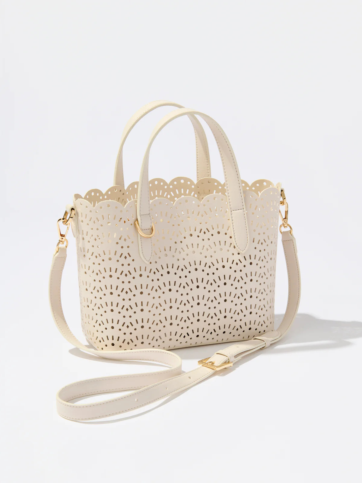 Lola Mini Tote Ivory - Clothe Boutique