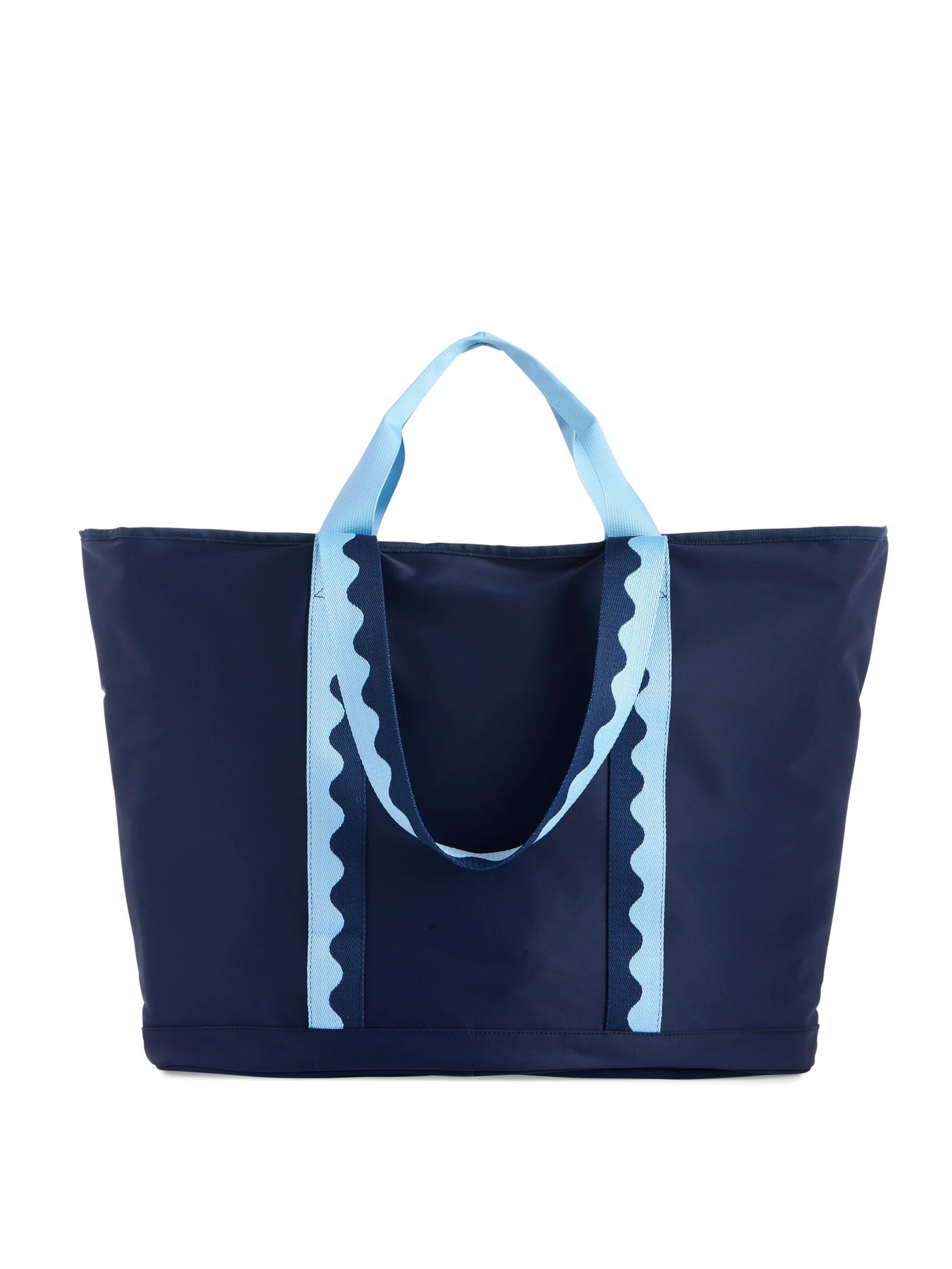 Navy Neoprene Beach Tote - Clothe Boutique