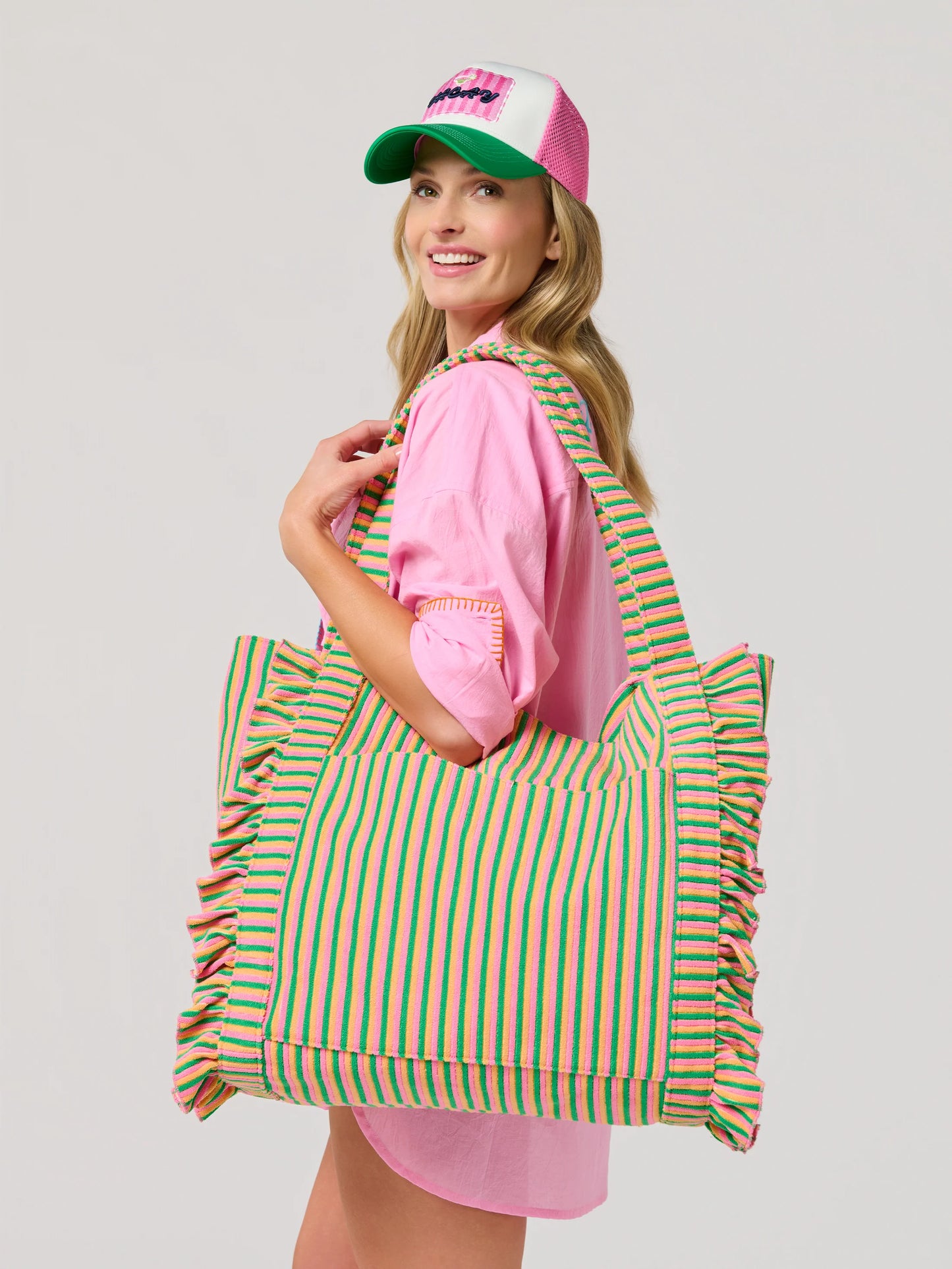 Sirena Multi Ruffle Tote - Clothe Boutique