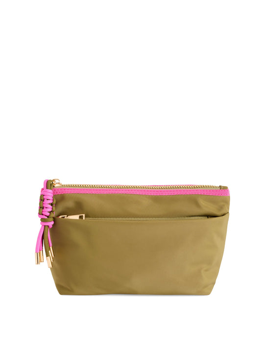 Jet Zip Pouch Olive