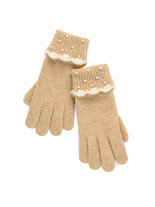 Mila Touchscreen Gloves Tan