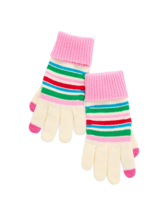 Elle Touchscreen Gloves Ivory