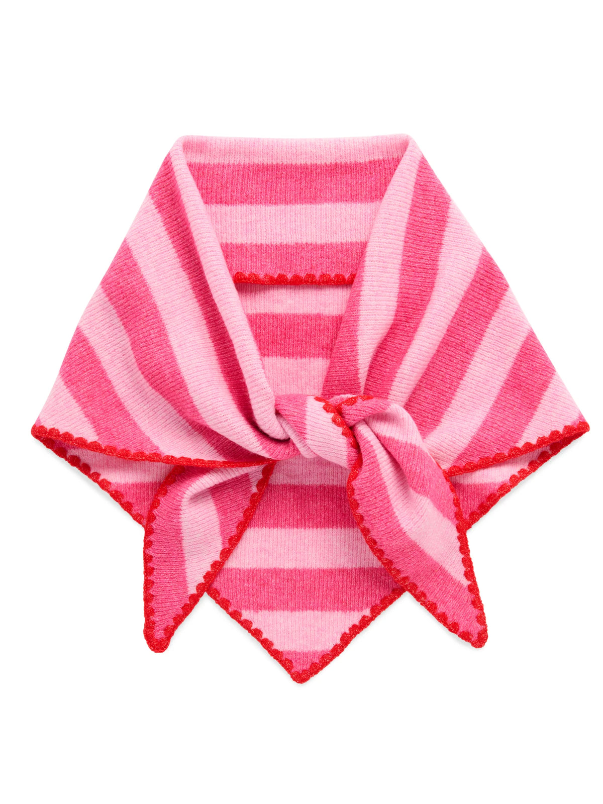 Joy Triangle Scarf LG Pink