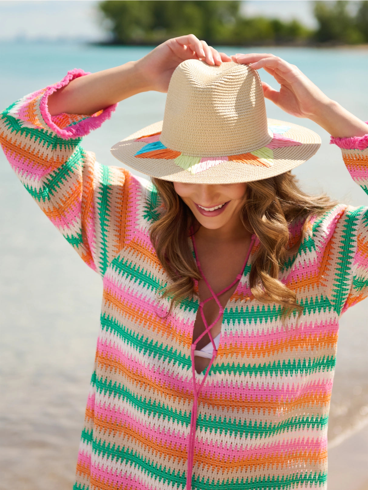 Ciela Multi Color Hat - Clothe Boutique
