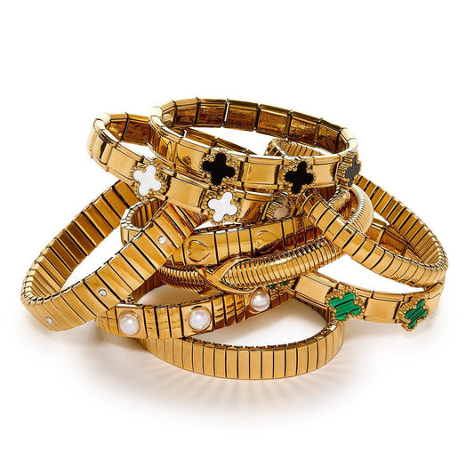 Lucky Assorted Stretch Bracelet - Clothe Boutique