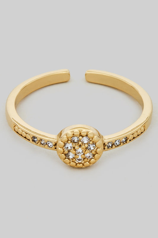 Mini Round Stud Ring