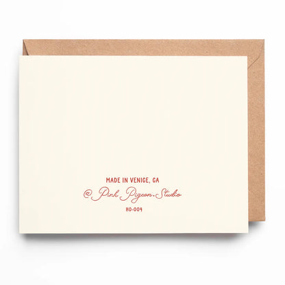 Happy Holidays Tree Card