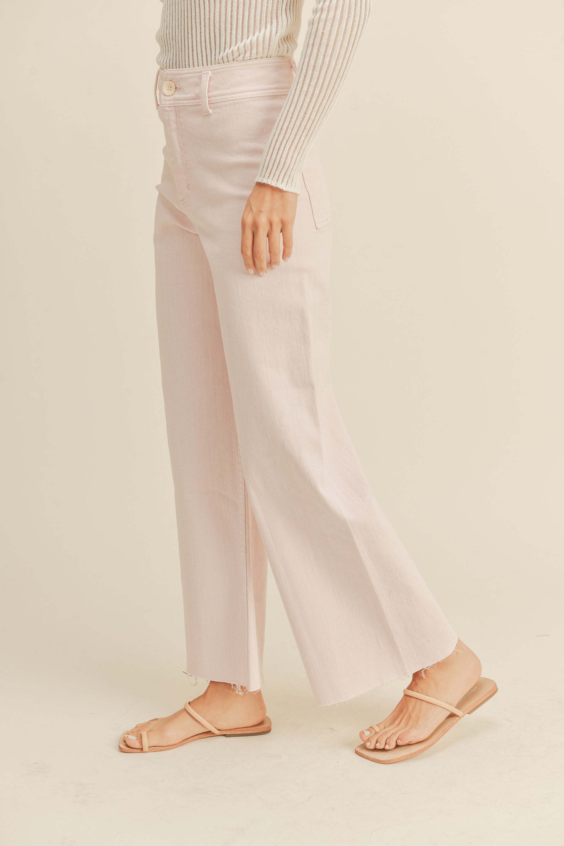 Strawberry Straight Leg Pants - Clothe Boutique