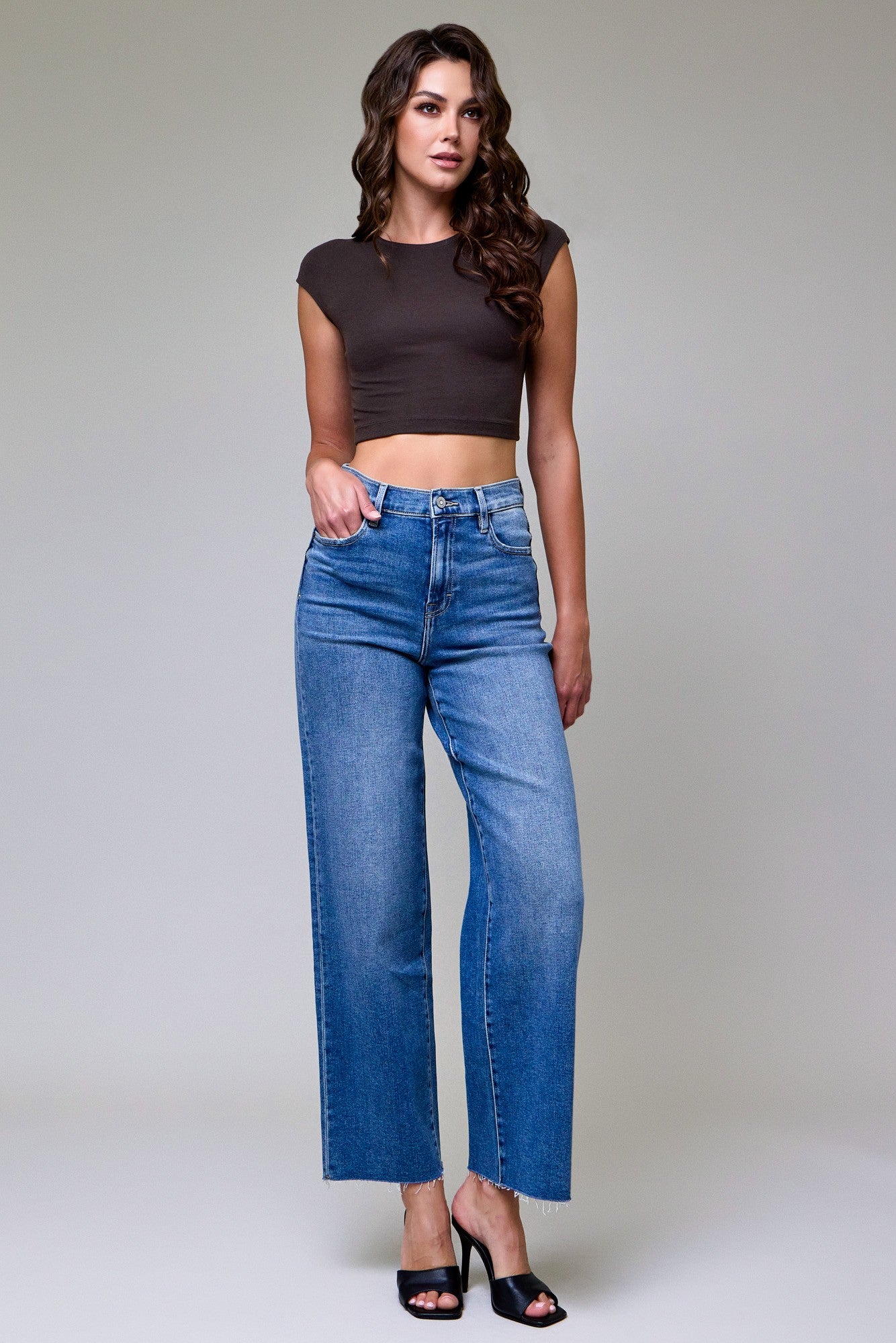 Dark Wash Classic Dad Jeans