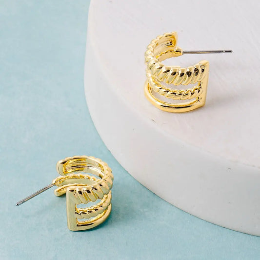 Wide Layer Mini Hoops