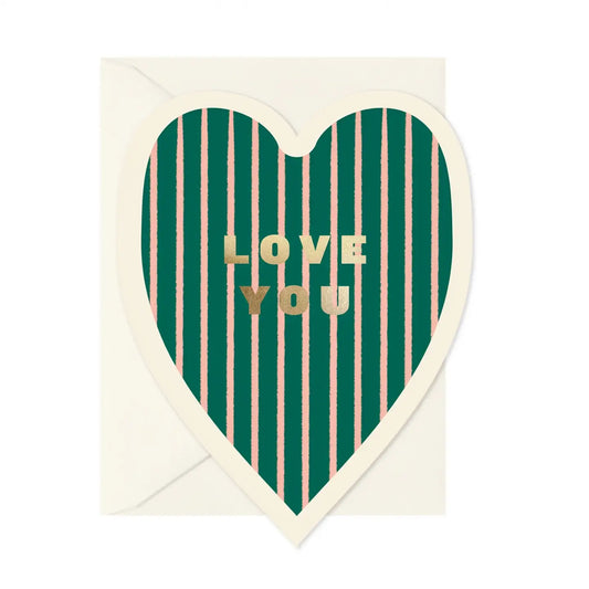 Love You Heart Card