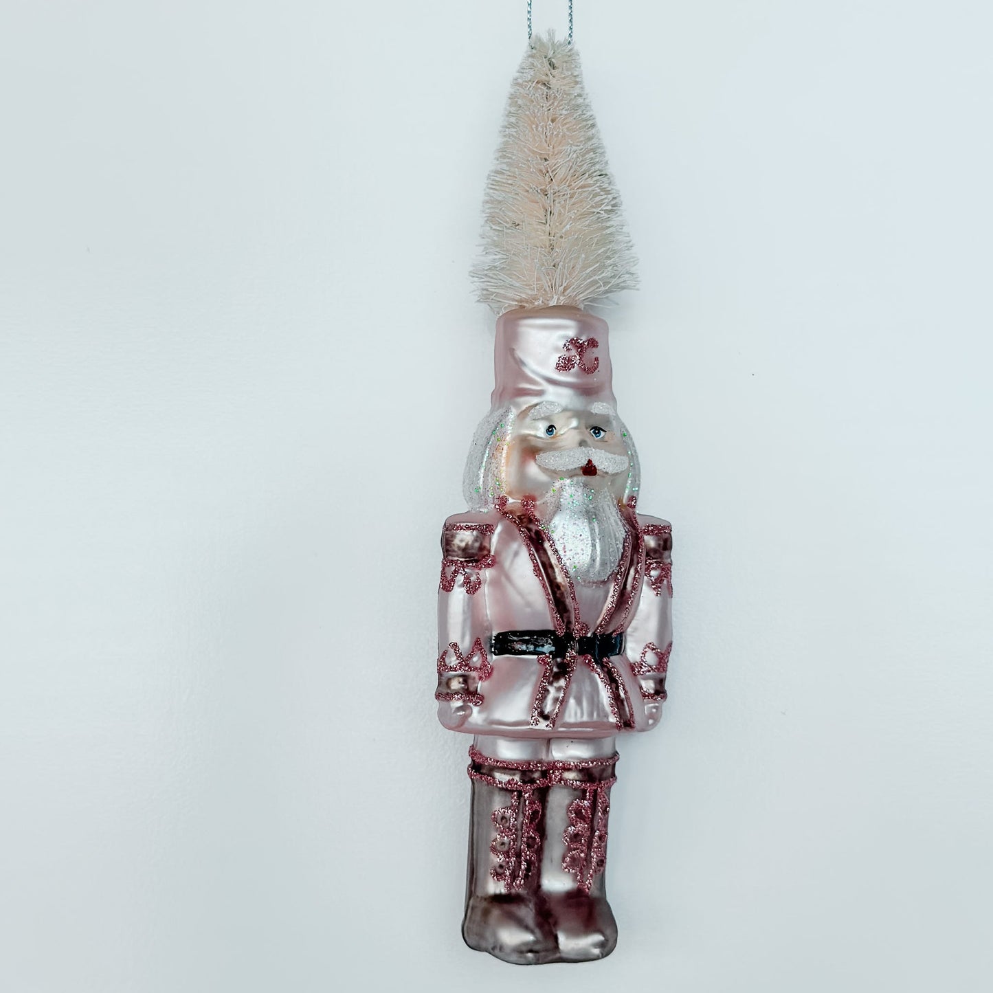 Santa Nutcracker Ornament
