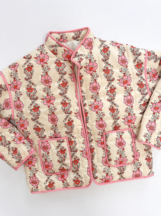 Nia Floral Quilted Jacket