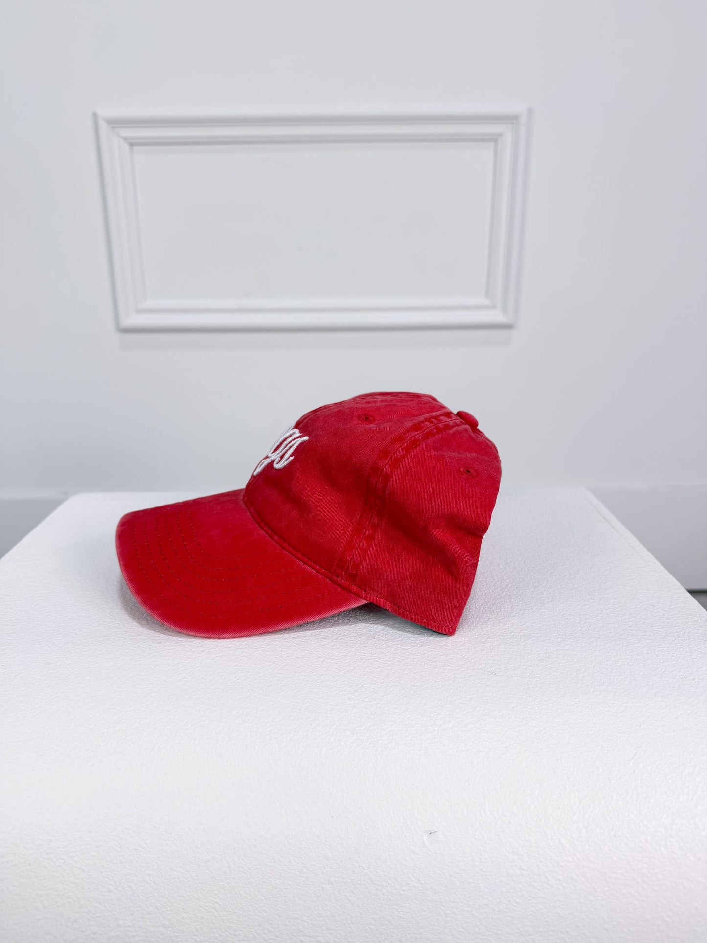 Hogs Baseball Hat Red