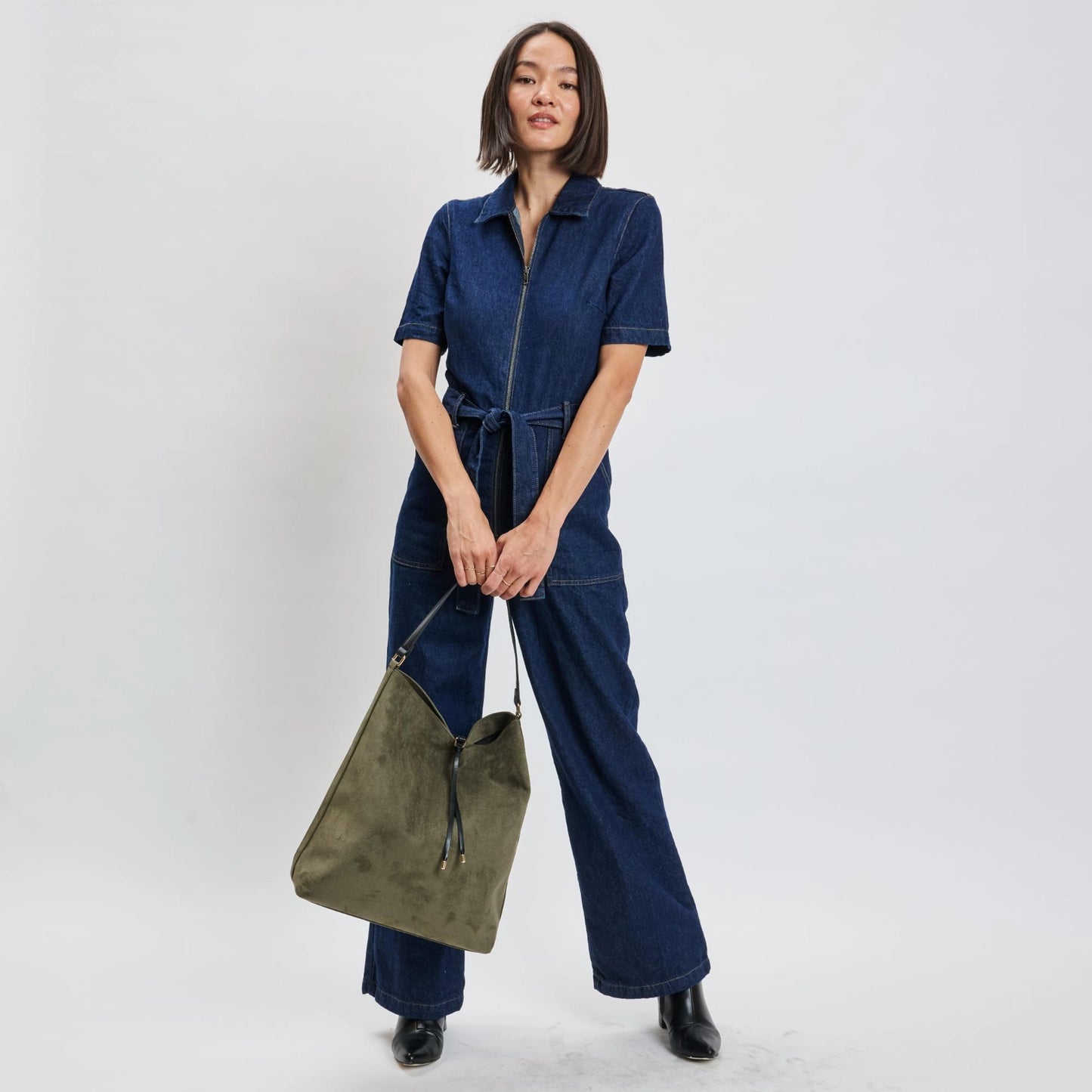 Felicity Olive Hobo Purse