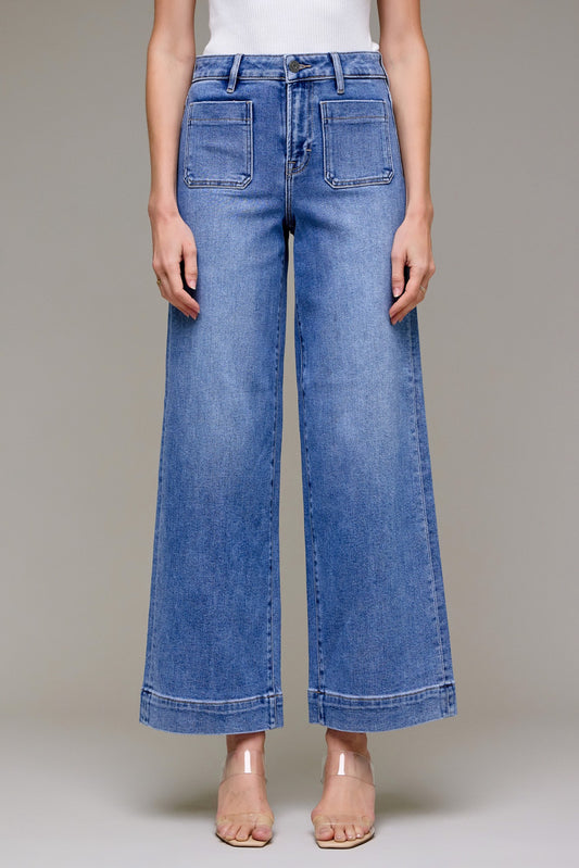 Nori High Waist Pocket Jeans - Clothe Boutique