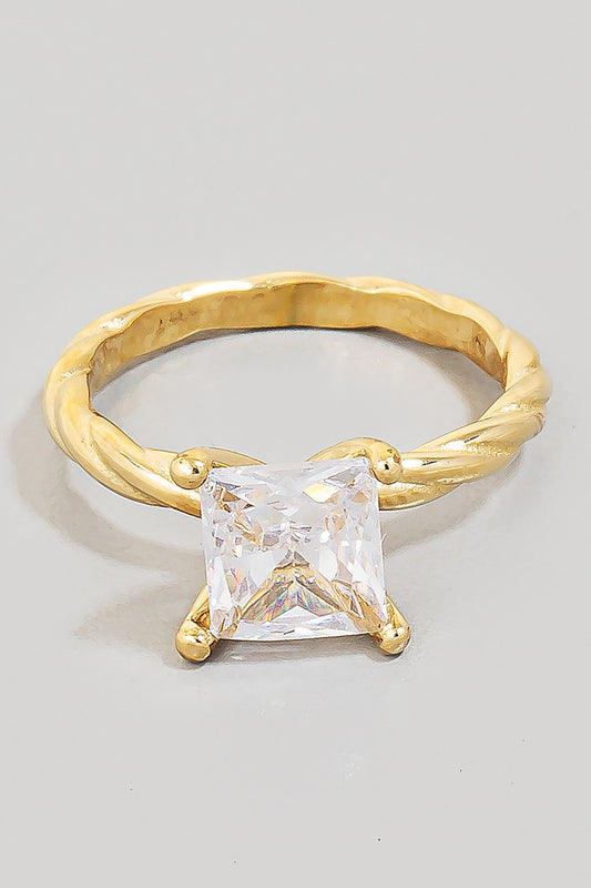 Big Rhinestone Ring