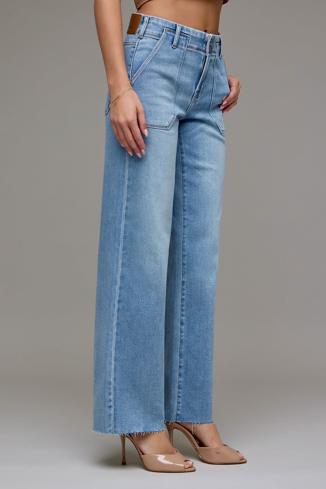 Logan Patch Pocket Jeans