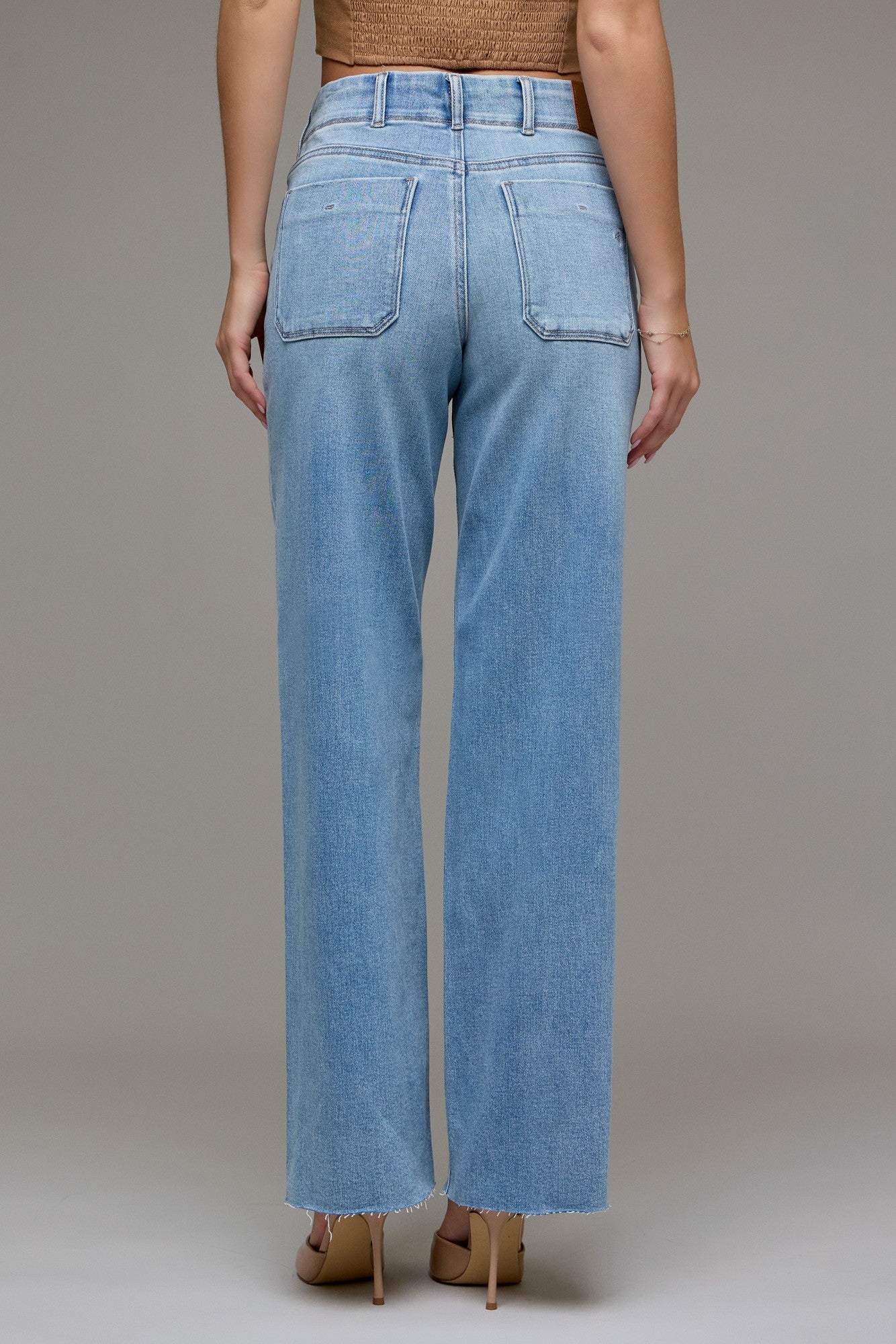 Logan Patch Pocket Jeans