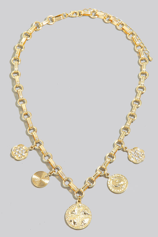 Mixed Coin Necklace