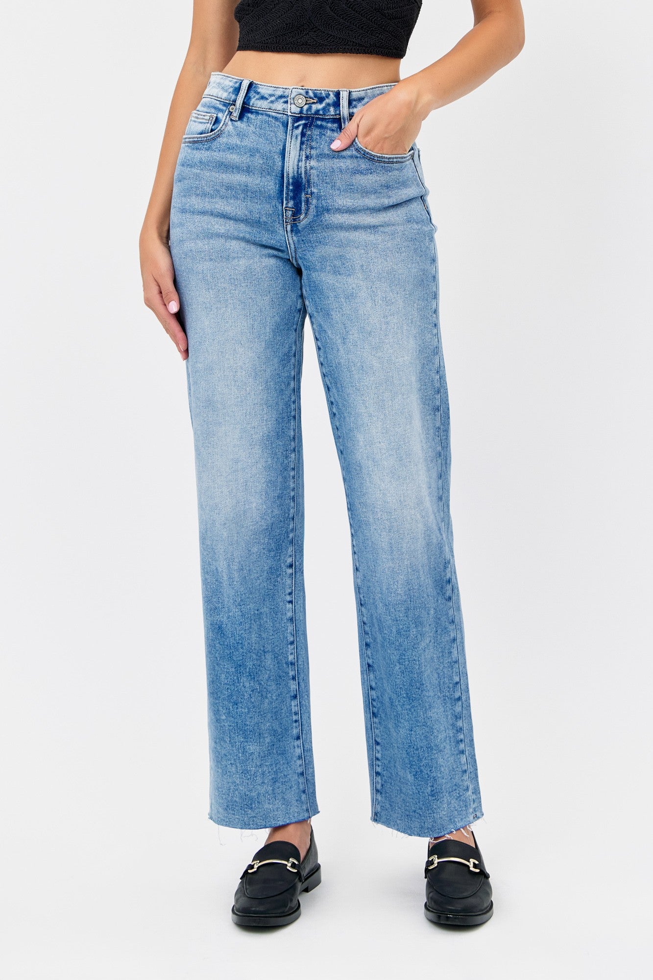 Ella Classic Straight Leg Jeans