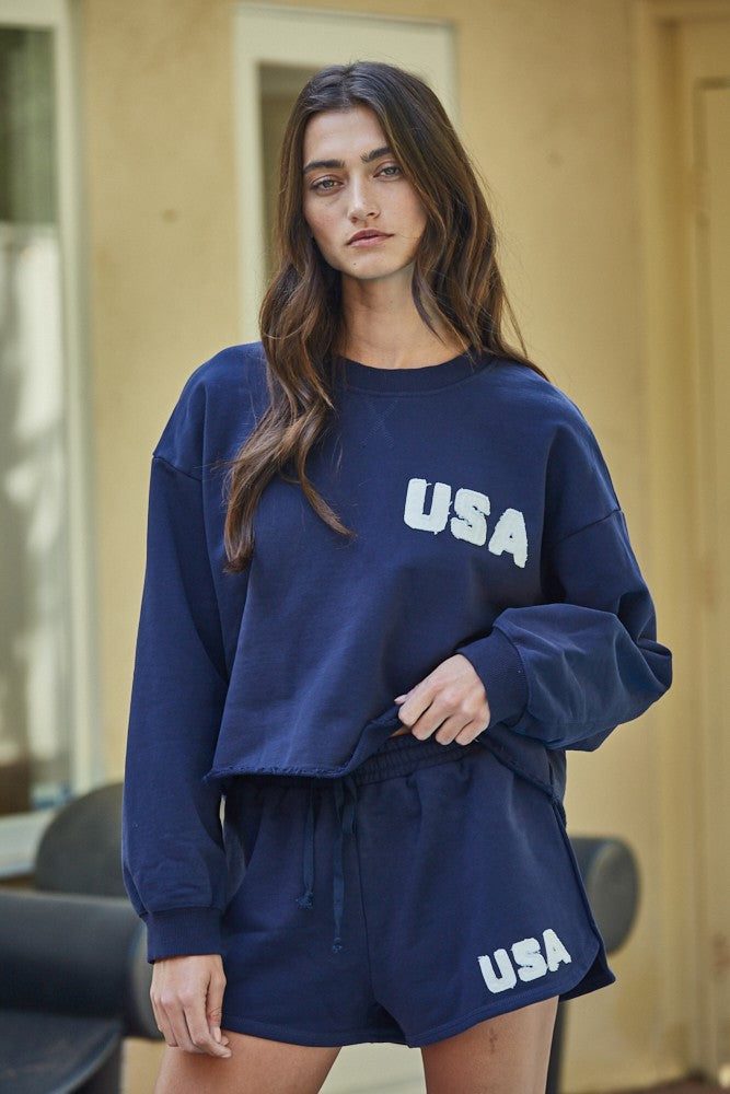 USA Navy Crewneck