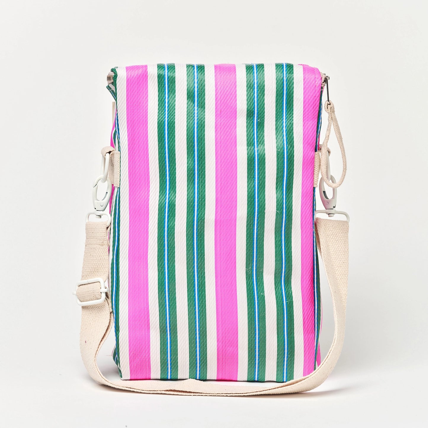 Nylon Drinks Cooler Bag Seagrass Green