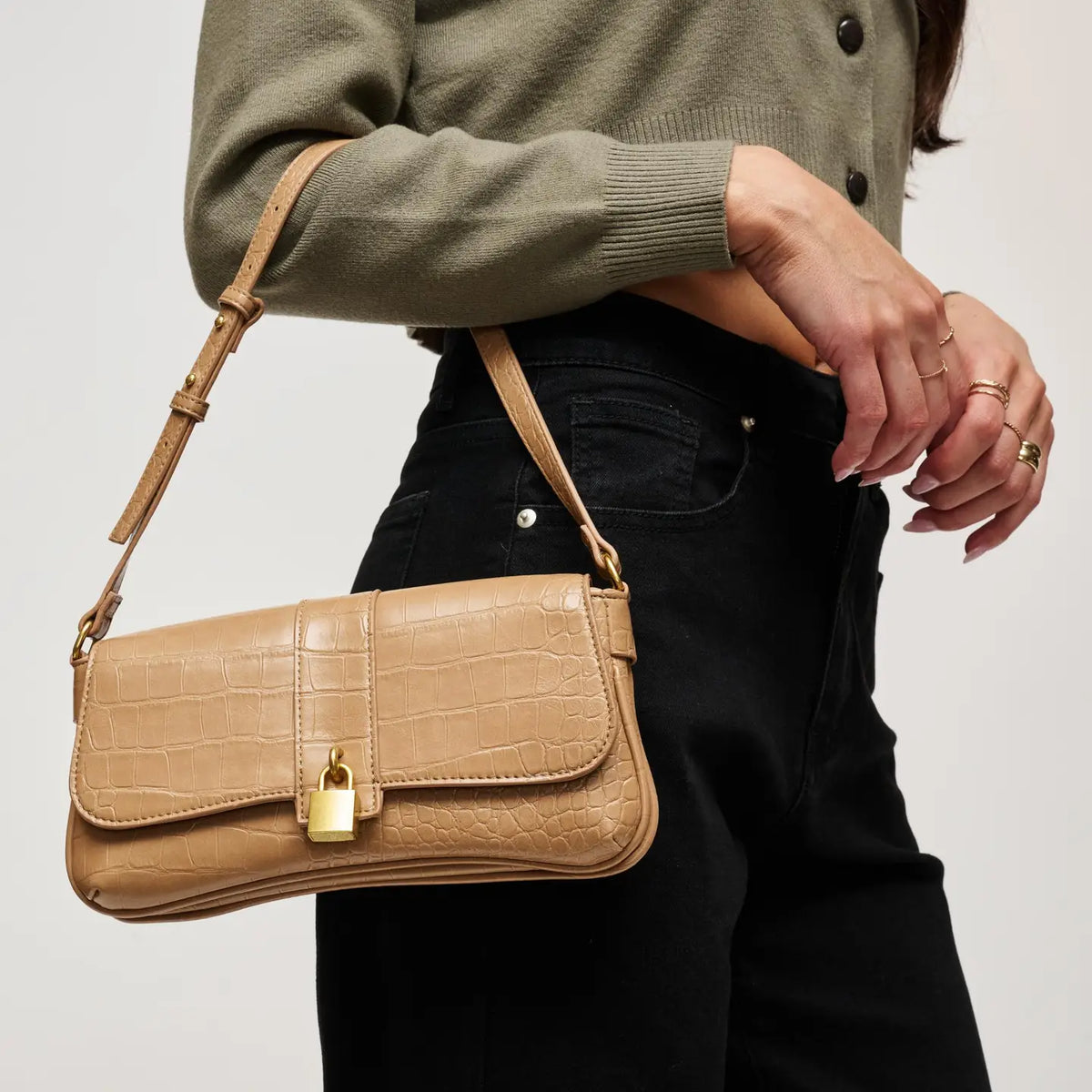 Marsilee Shoulder Bag Natural