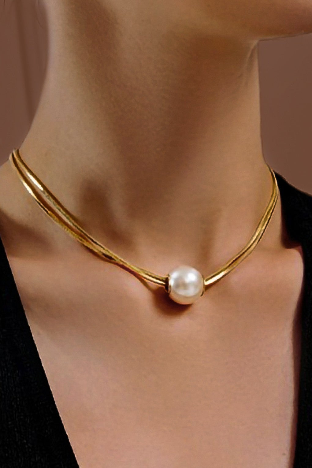 Single Pearl Necklace