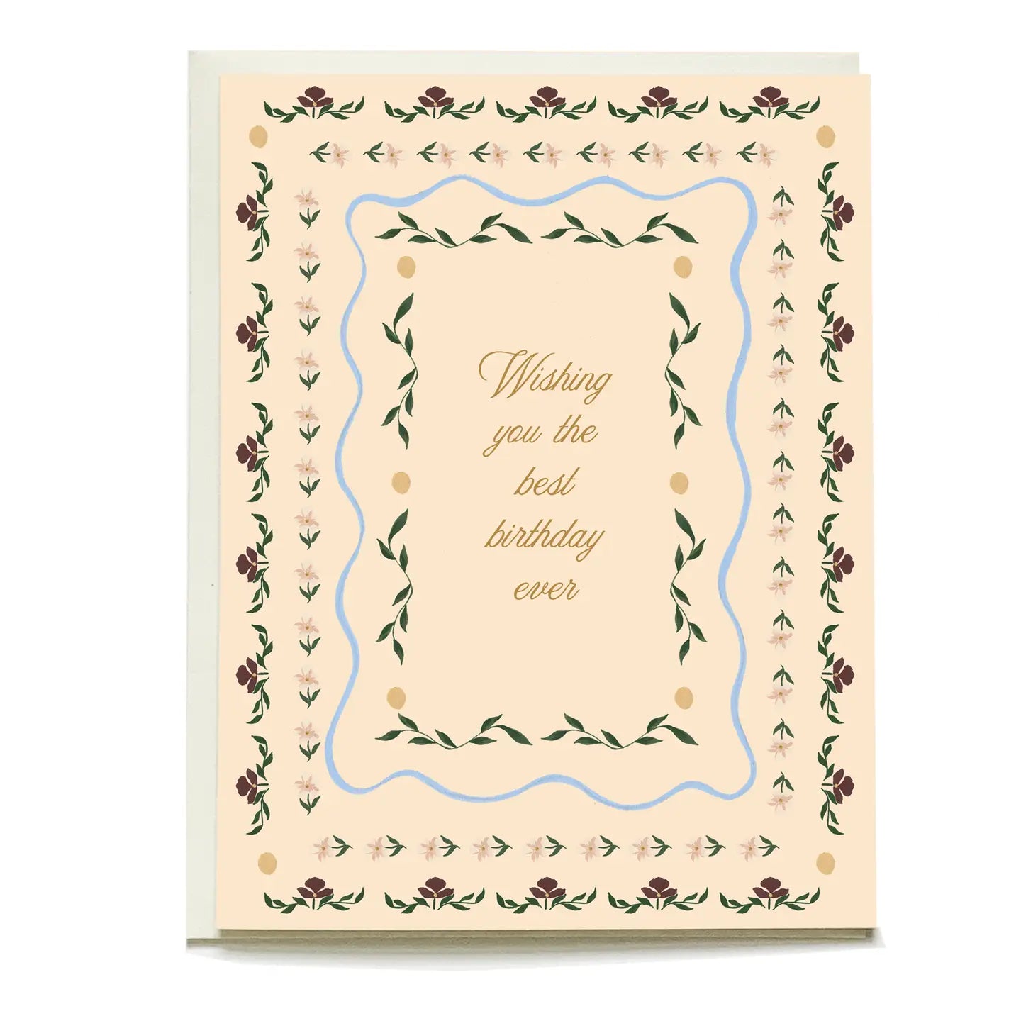Willow Cottage Birthday Card