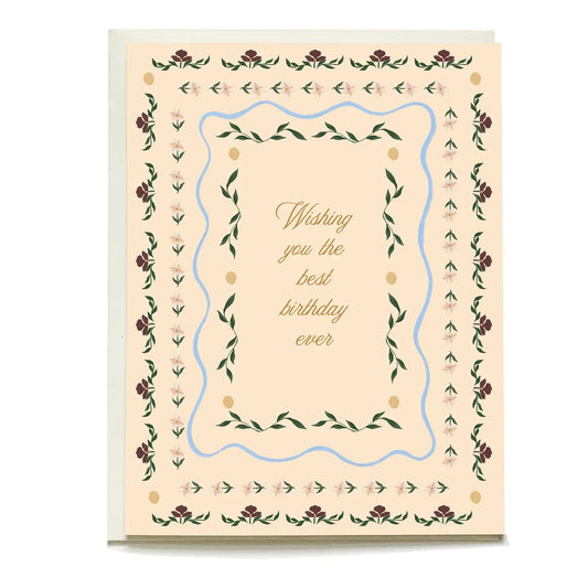 Willow Cottage Birthday Card