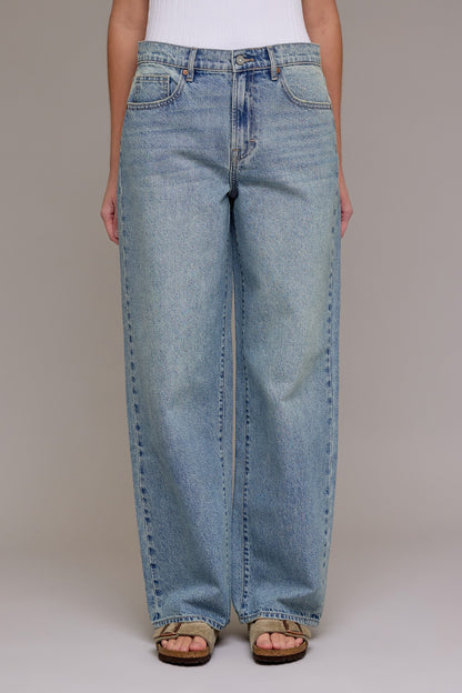 Vintage Wash Baggy Jeans