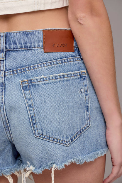 Rivet Relaxed Shorts - Clothe Boutique