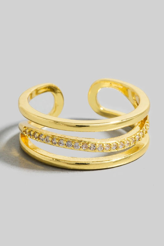 3 Row Open Ring