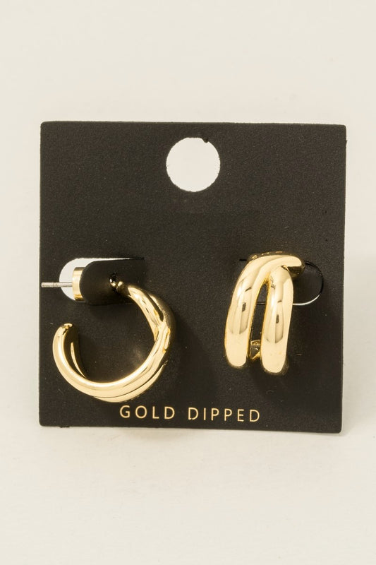 Simple Gold Hoop