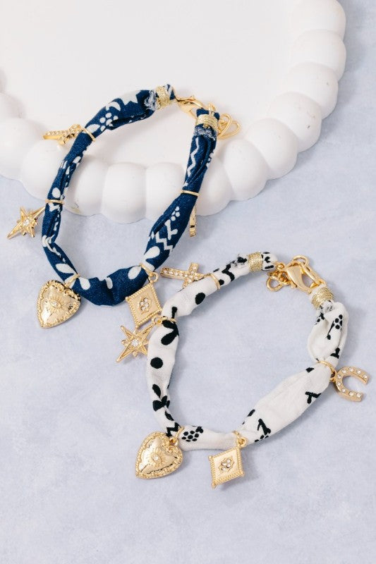 Bandana Bracelet White